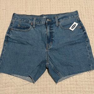 NWT Old Navy Denim Raw Hem Denim Shorts